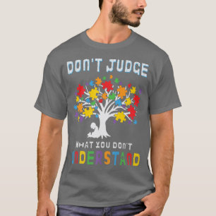 Camiseta Autismo Sensibilização Homens Mulheres Crianças Pr