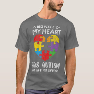 Camiseta Autismo Sensibilização Irmão Irmão Autista Criança