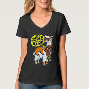 Camiseta Autismo Sensibilização Lama Autismo Andando