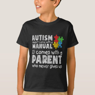 Camiseta Autismo Sensibilização Mãe Pais Pais Autistas Cria