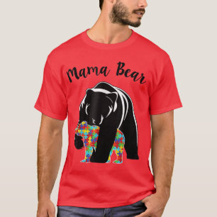 Camiseta Autismo Sensibilização Mamãe Ursa Autismo Mãe 69