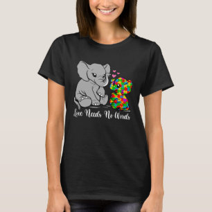 Camiseta Autismo Sensibilização Mês Amor Não Precisa De Pal
