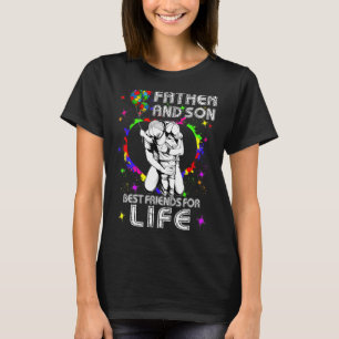Camiseta Autismo Sensibilização Mês Pai E Filho Melhores Am