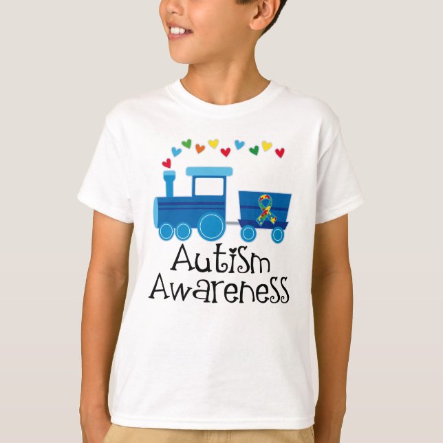 Camiseta Autismo Sensibilização Mês Quebra-cabeça (Frente)