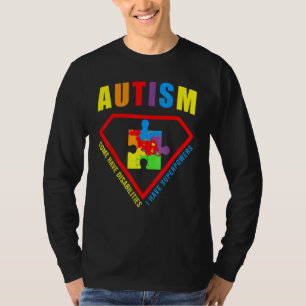 Camiseta Autismo Sensibilização Mês Suporte a Quebra-cabeça