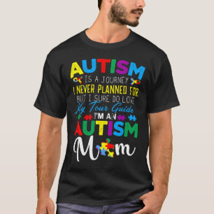 Camiseta Autismo Sensibilização Para A Mãe