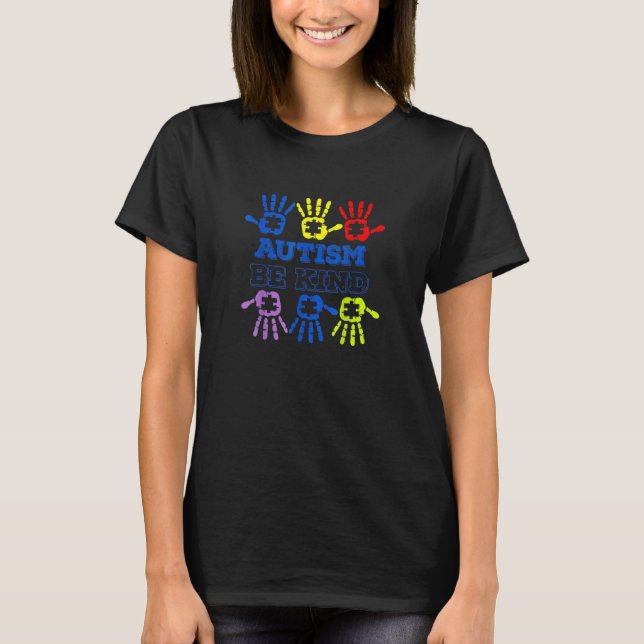 Camiseta Autismo Sensibilização Para A Mãe Pai Terapista Co (Frente)