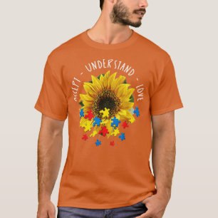 Camiseta Autismo Sensibilização Presente do Lover de Girass