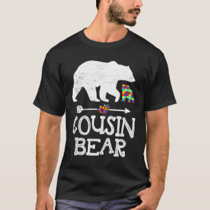 Camiseta Autismo Sensibilização Primo Bear Suporte a Adulto
