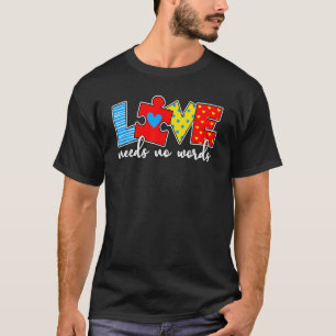 Camiseta Autismo Sensibilização Professora Tee Love Não Pre