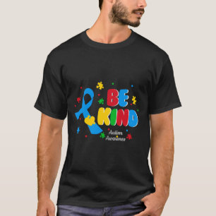 Camiseta Autismo Sensibilização Quebra-cabeça Colorida Seja