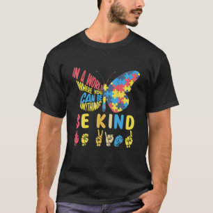 Camiseta Autismo Sensibilização Seja Quebra-cabeça