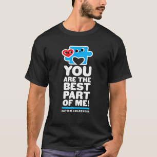 Camiseta Autismo Sensibilização significa Pai azul Quebra