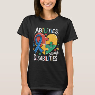 Camiseta Autismo Sensibilização Supera Deficiências T