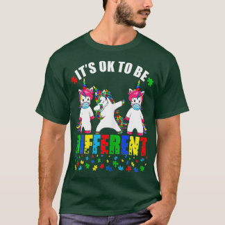 Camiseta Autismo Sensibilização Unicórnio Rosto Máscara É O