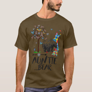 Camiseta Autismo Sensibilização Urso de Tempos Suporte a Ad