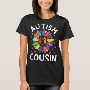 Camiseta Autismo Sunflower Autismo Dia de Consciência Corre