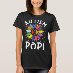 Camiseta Autismo Sunflower Autismo Dia de Consciência Corre