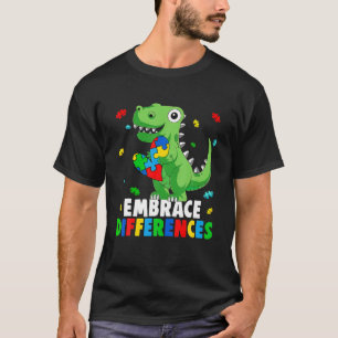 Camiseta Autismo - Suporte à Consciência Abraça Diferenças