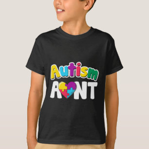 Camiseta Autismo Tia Conscientista Quebra-cabeça