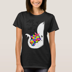 Camiseta Autismo Todos Eu Ama Todos Vocês
