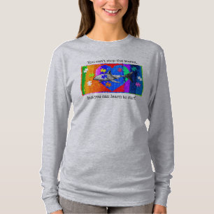 Camiseta Autismo Tubarão MULHERES CINZA