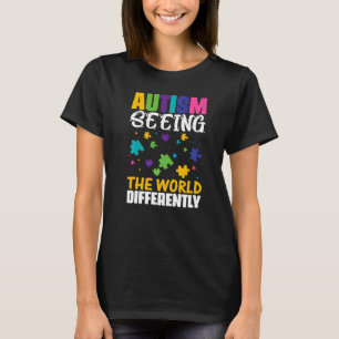 Camiseta Autismo Vendo o Mundo de Maneira Diferente 1
