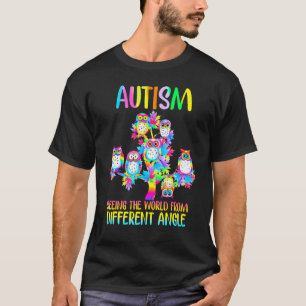 Camiseta Autismo Vendo o Mundo de um Ângulo Diferente Consc