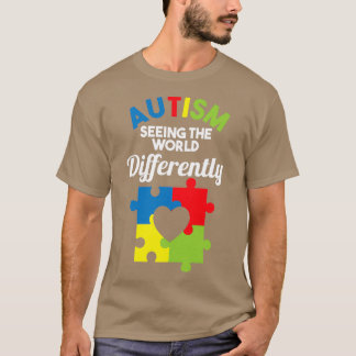 Camiseta Autismo Ver O Mundo Diferente