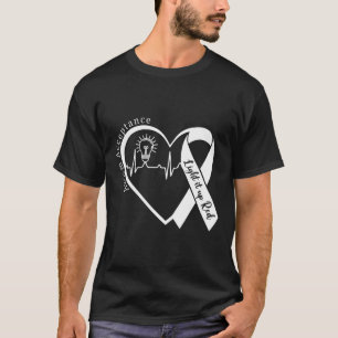 Camiseta Autismo - Vermelho Em vez - Aceitação Não Conscien