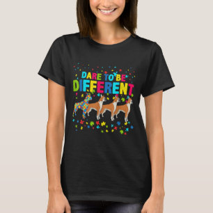 Camiseta Autista   Atreve-Se A Ser Diferente De Staffordshi