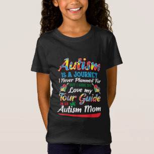 Camiseta Autista Autismo É Uma Viagem Que Nunca Planejo