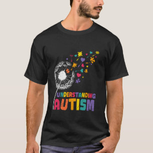 Camiseta Autista COMPREENDENDO O AUTISMO Dandelions Engraça