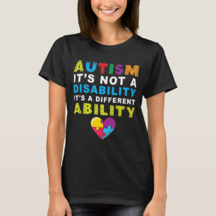 Camiseta Autista Fala Autista Atenção Presente Para Homens