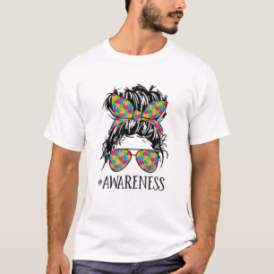Camiseta Autista Mãe Vida Mensageira Dia de as mães Autis