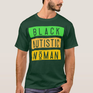 Camiseta Autista Negra Sensibilização Coração Colorida