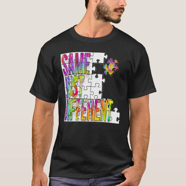 Camiseta Autistic Clothing For Adult Men Women & Kids With  (Frente)