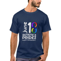 Autistic Pride T-Shirt Blue