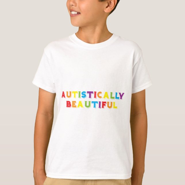 Camiseta Autisticamente Bonita (Frente)