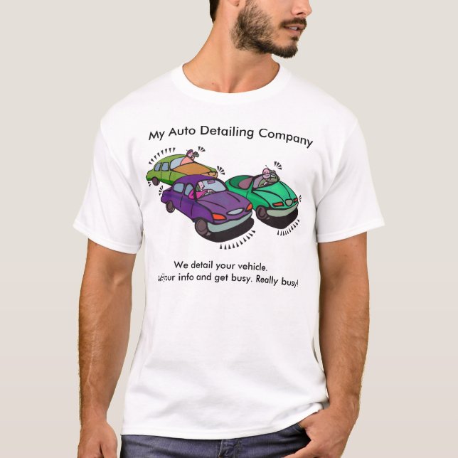 Camiseta Auto Detailer Empresa (Frente)
