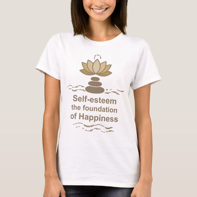 Camiseta Auto-Estima e Felicidade (Frente)