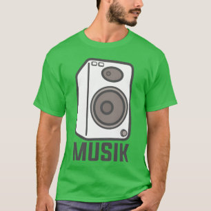 Camiseta auto-falante