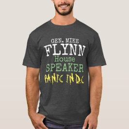 Camiseta Auto-falante do General Mike Flynn do Pânico da Ca
