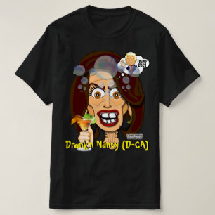 Camiseta Auto-falante Nancy Pelosi - Toon Tee de Bubba