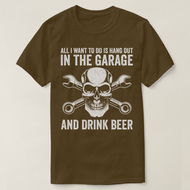 Camiseta Auto Mechanic Funny Garage Fix s Heavy Vehicle Mec (Frente do Design)