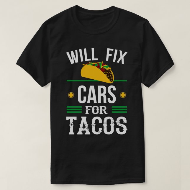 Camiseta Auto Mechanic Funny Garage Fix s Heavy Vehicle Mec (Frente do Design)