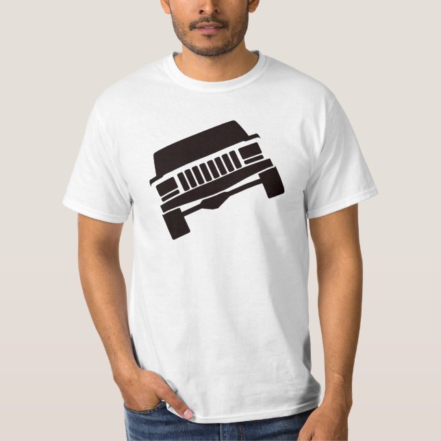 Camiseta auto offroad (Frente)