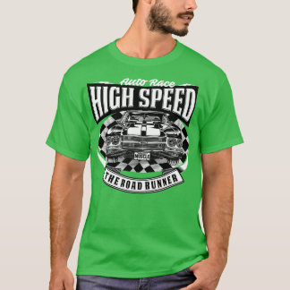 Camiseta Auto Race Alta Velocidade