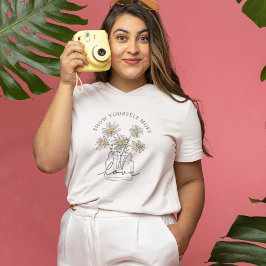Camiseta Autoamor Daisy Wildflower