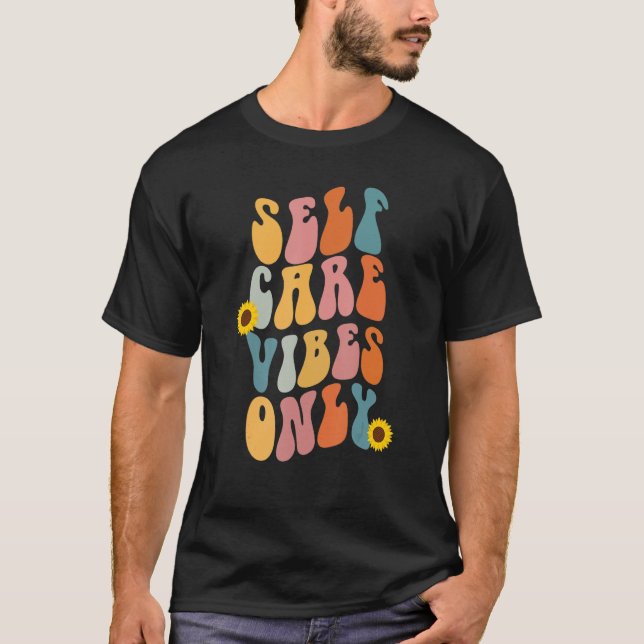 Camiseta Autoatendimento Vibes Apenas Retro Vintage Mental  (Frente)